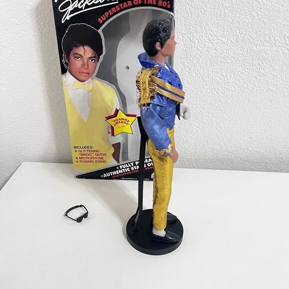 Michael Jackson Superstar of The 80's Doll Grammy Awards Outfit LJN Toys Vintage - Picture 9 of 16